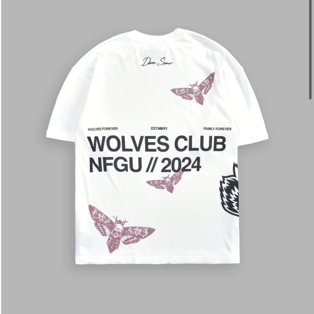 FIGHT CANCER 2024 “PREMIUM” OVERSIZED TEE IN WHITE